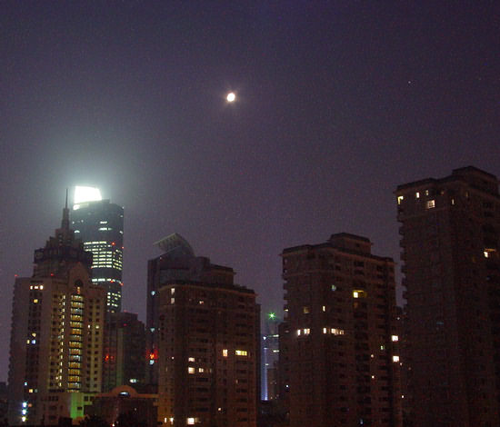 Moon in Shanghai