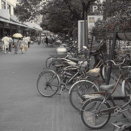 Parked Bikes Shanghai