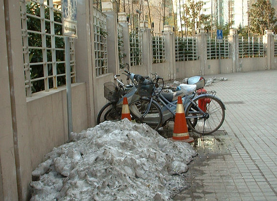 Snow in Shanghai